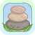 Three pebbles