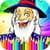 Cool Wizard Coloring Book