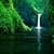 Amazing Waterfall with Glitter Effects