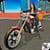 Biker Girl Cargo Delivery