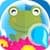 Crush Bubble Frog - Blow Balloon and Catch Cute Om
