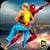 Superhero Spider Army in City