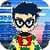 The Color Game Teen Titans Superhero Monster Match