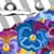 Clock Weather Widget Pansies