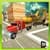 Heavy Machine Transport Truck