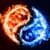 Yin Yang Fire Water Live Wallpaper