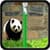 Panda Zipper Lock Screen Free