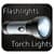 Flashlight Torch Lights