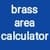 brass area calculator