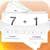 FlashCardz : Math Flash Cards - Math Quiz - Math Study Guide - Addition Multiplication - Math IQ Test - Game for kids - Challenge for adults