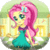 Dress up Fluttershy pony