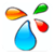 Touch Color Drops Live Wallpaper