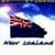 New Zealand Flag Animated Wallpaper