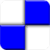 Blue Piano Tile