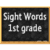 Free Sight Words 1st Grade