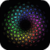 Colored Pentagons Live Wallpaper