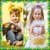 Happy Easter Photo Collage