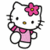 Hello Kitty Cute 3D Wallpaper 
