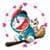 Doraemon Android Clock Widget