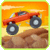 Monster truck hill racing