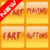 Fart Buttons