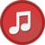Music Player Red