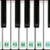 Piano keyboard 2018