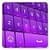 Purple Keyboard Theme Free