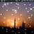 Sunrise with Stars and Buildings
