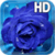 Blue Rose Drops Live Wallpaper