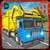 Blocky Garbage Transport Truck