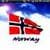 Norway Flag Animated Wallpaper