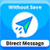 Direct Message For Whatsapp and WA Business