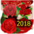 Red Roses 3D Koi Fish