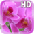 Pink Orchid Live Wallpaper HD