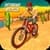 Downhill Offroad Bicycle Rider
