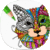 Cat Coloring Pages for Adults