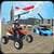 US Cargo Plane Transport Police Quad Bike Game