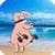 Pig and Healthy lifestyle