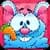 Bubble Rabbit Gold