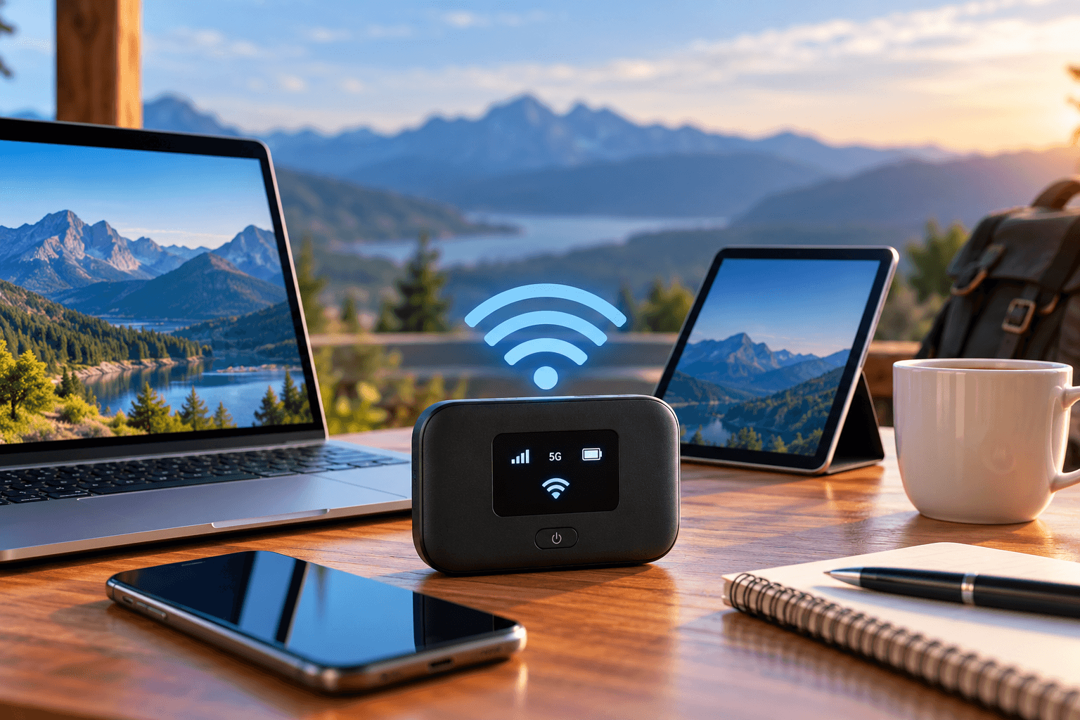 Mobile Hotspot Keeps You Connected When Wi-Fi Is Unavailable