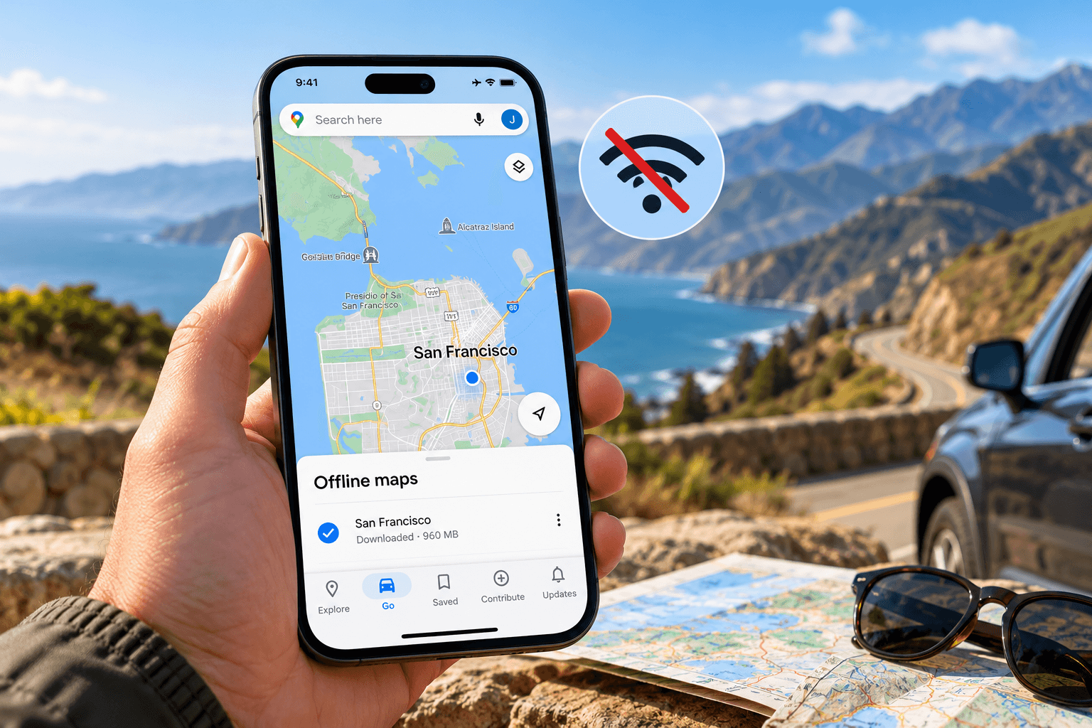 Google Maps Offline Helps You Navigate Without Internet