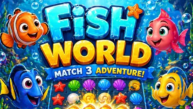 Fish World Match 3